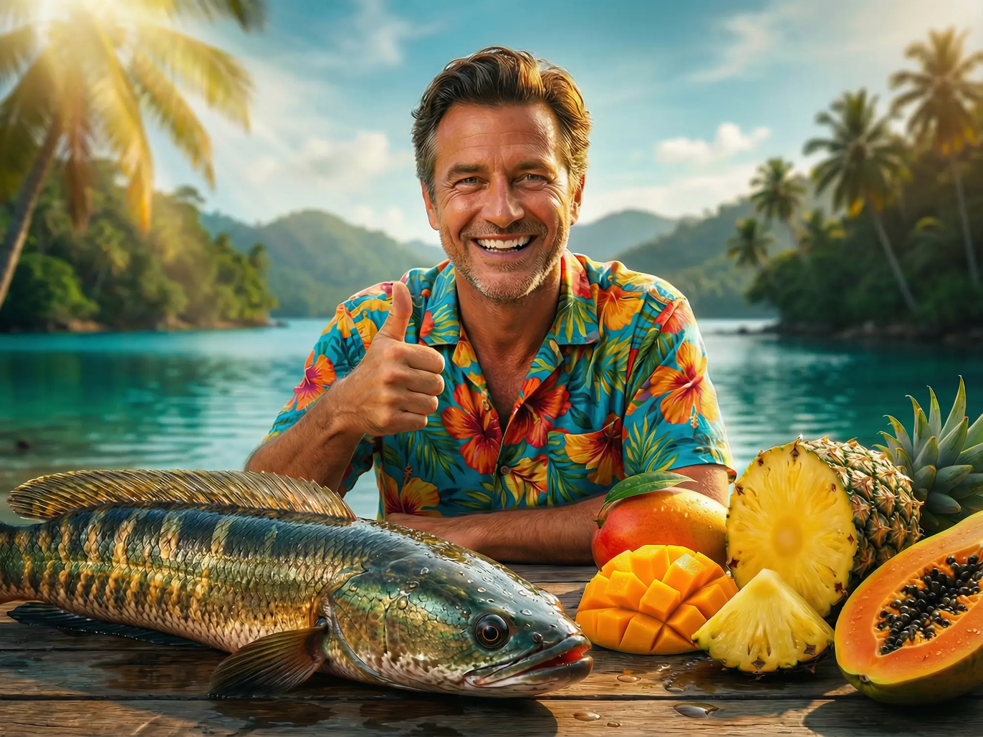 Рыбалка на озере